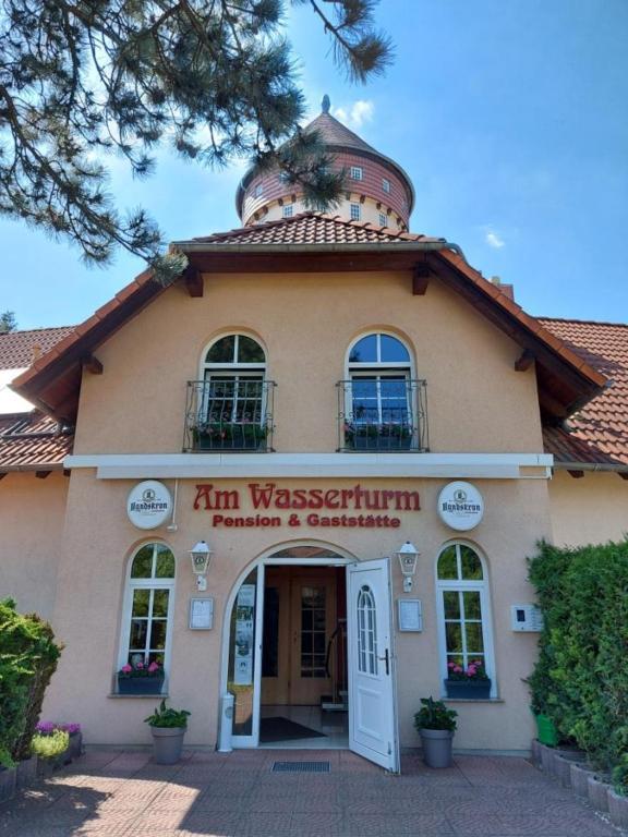 Am Wasserturm Pension Bad Muskau Εξωτερικό φωτογραφία
